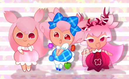 Cherry Blossom Cookie (Cookie Run) video game Cookie Run: OvenBreak HD Desktop Wallpaper | Background Image