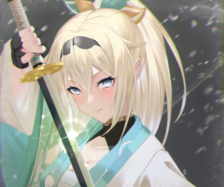 hololive Kazama Iroha Anime Virtual Youtuber HD Desktop Wallpaper | Background Image