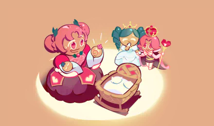 video game COOKIE RUN: KINGDOM HD Desktop Wallpaper | Background Image