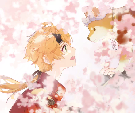 Thoma (Genshin Impact) Shiba (Genshin Impact) video game Genshin Impact HD Desktop Wallpaper | Background Image