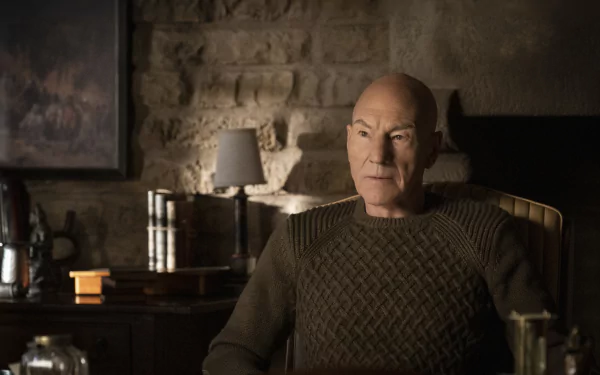 Jean-Luc Picard Patrick Stewart TV Show Star Trek: Picard HD Desktop Wallpaper | Background Image