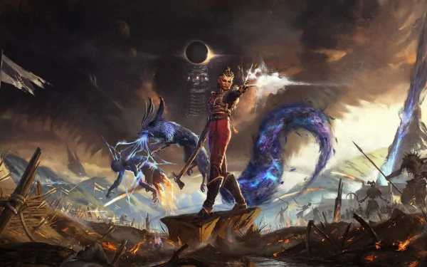 video game Flintlock: The Siege of Dawn HD Desktop Wallpaper | Background Image