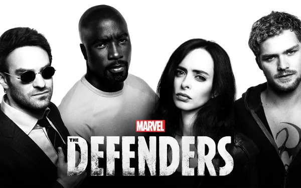 Krysten Ritter Matt Murdock Luke Cage Jessica Jones Iron Fist (Marvel Comics) TV Show The Defenders HD Desktop Wallpaper | Background Image