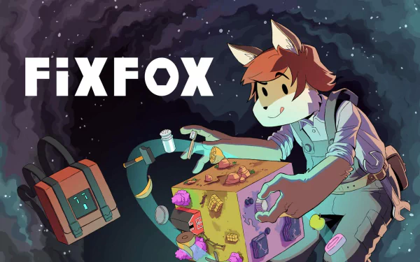 video game FixFox HD Desktop Wallpaper | Background Image