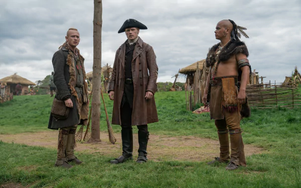 Sam Heughan Jamie Fraser TV Show Outlander HD Desktop Wallpaper | Background Image