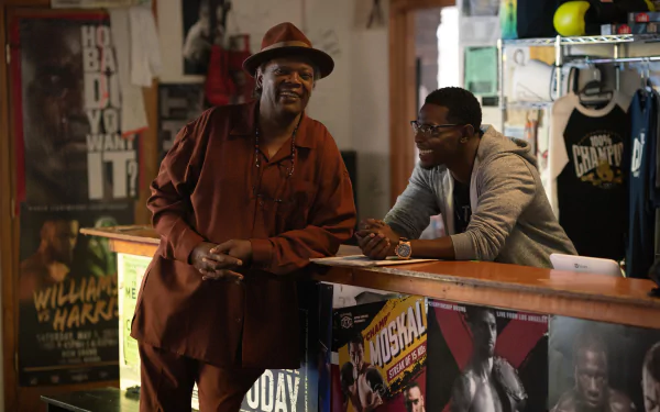 Martin Bats Bradford Samuel L. Jackson TV Show The Last Days of Ptolemy Grey HD Desktop Wallpaper | Background Image