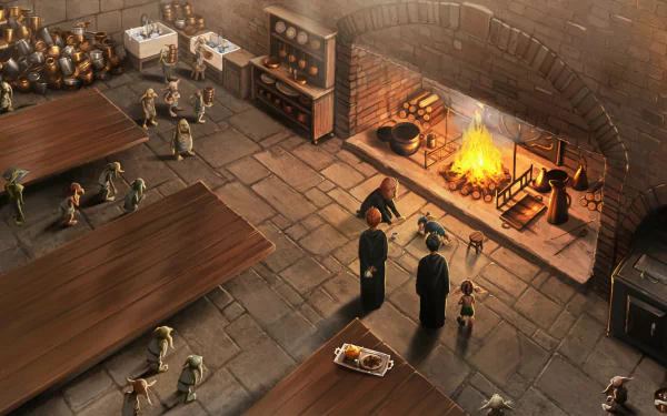 Hogwarts' Kitchen by Atomhawk