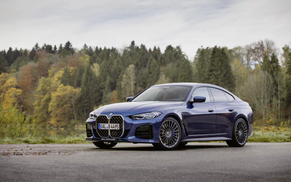 vehicle Alpina B4 Gran Coupé HD Desktop Wallpaper | Background Image
