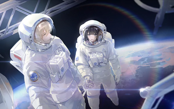 astronaut Alkaid (For All Time) video game For All Time HD Desktop Wallpaper | Background Image