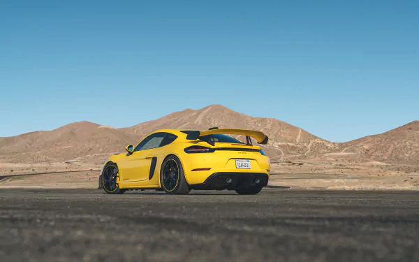 vehicle Porsche 718 Cayman GT4 HD Desktop Wallpaper | Background Image