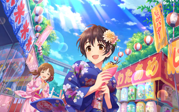 Shizuku Oikawa Anime The iDOLM@STER Cinderella Girls HD Desktop Wallpaper | Background Image