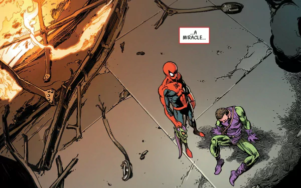 Green Goblin Norman Osborn Comic spider man HD Desktop Wallpaper | Background Image