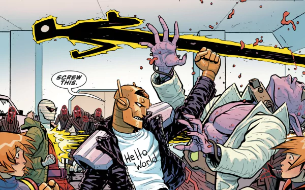 Negative Man Robotman (DC Comics) Comic Doom Patrol HD Desktop Wallpaper | Background Image