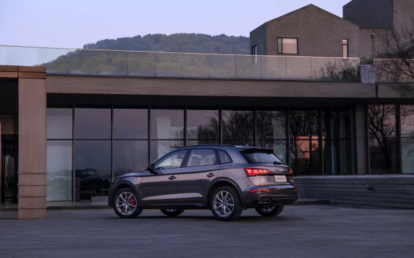 vehicle Audi Q5 45 TFSI quattro S line HD Desktop Wallpaper | Background Image