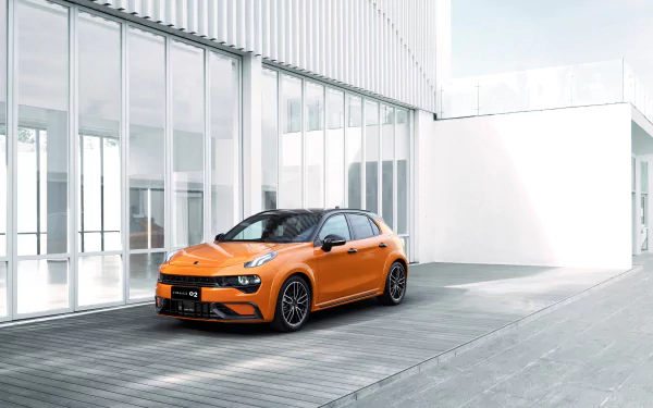 vehicle Lynk & Co 02 Hatchback HD Desktop Wallpaper | Background Image