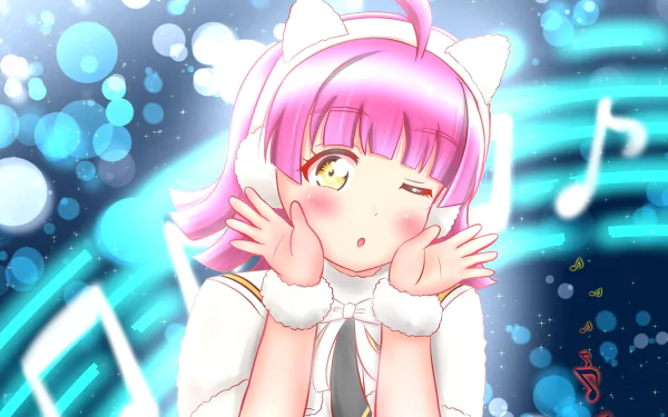 Rina Tennoji Anime Love Live! Nijigasaki High School Idol Club HD Desktop Wallpaper | Background Image