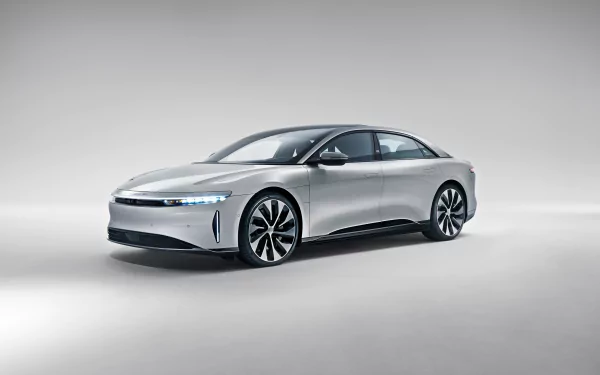 vehicle Lucid Air Grand Touring HD Desktop Wallpaper | Background Image