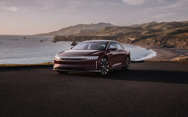 vehicle Lucid Air Grand Touring HD Desktop Wallpaper | Background Image