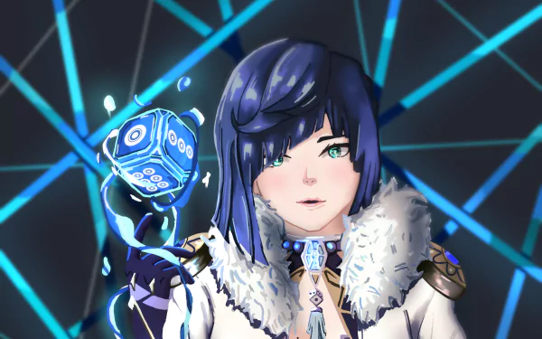 Yelan (Genshin Impact) video game Genshin Impact HD Desktop Wallpaper | Background Image