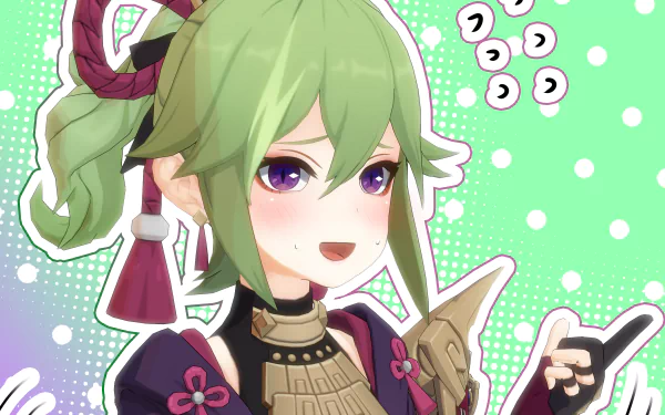 Kuki Shinobu video game Genshin Impact HD Desktop Wallpaper | Background Image