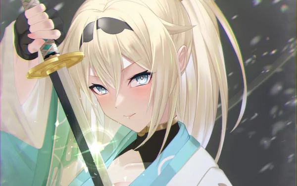 hololive Kazama Iroha Anime Virtual Youtuber HD Desktop Wallpaper | Background Image