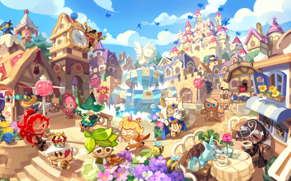 Video Game COOKIE RUN: KINGDOM Cookie Run HD Wallpaper | Background Image