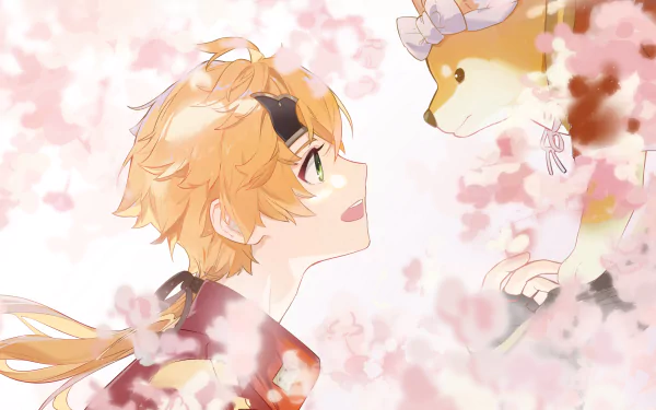 Thoma (Genshin Impact) Shiba (Genshin Impact) video game Genshin Impact HD Desktop Wallpaper | Background Image