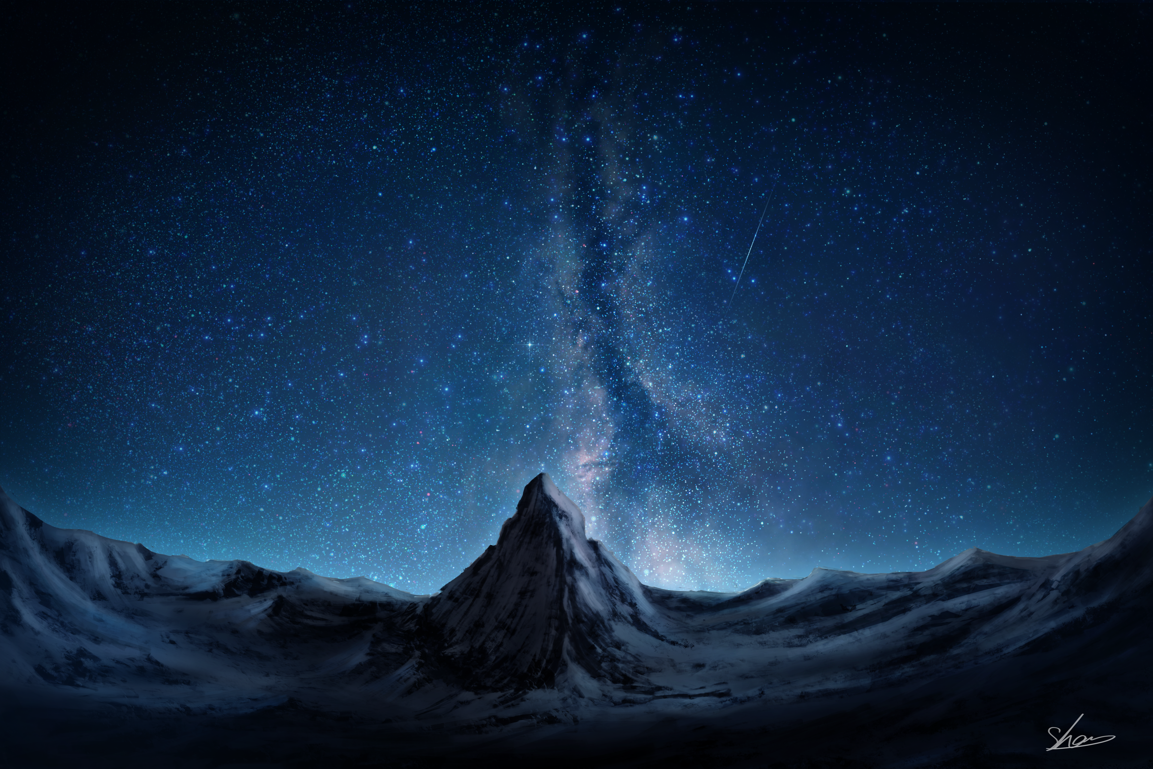 Night sky wallpaper deals 4k