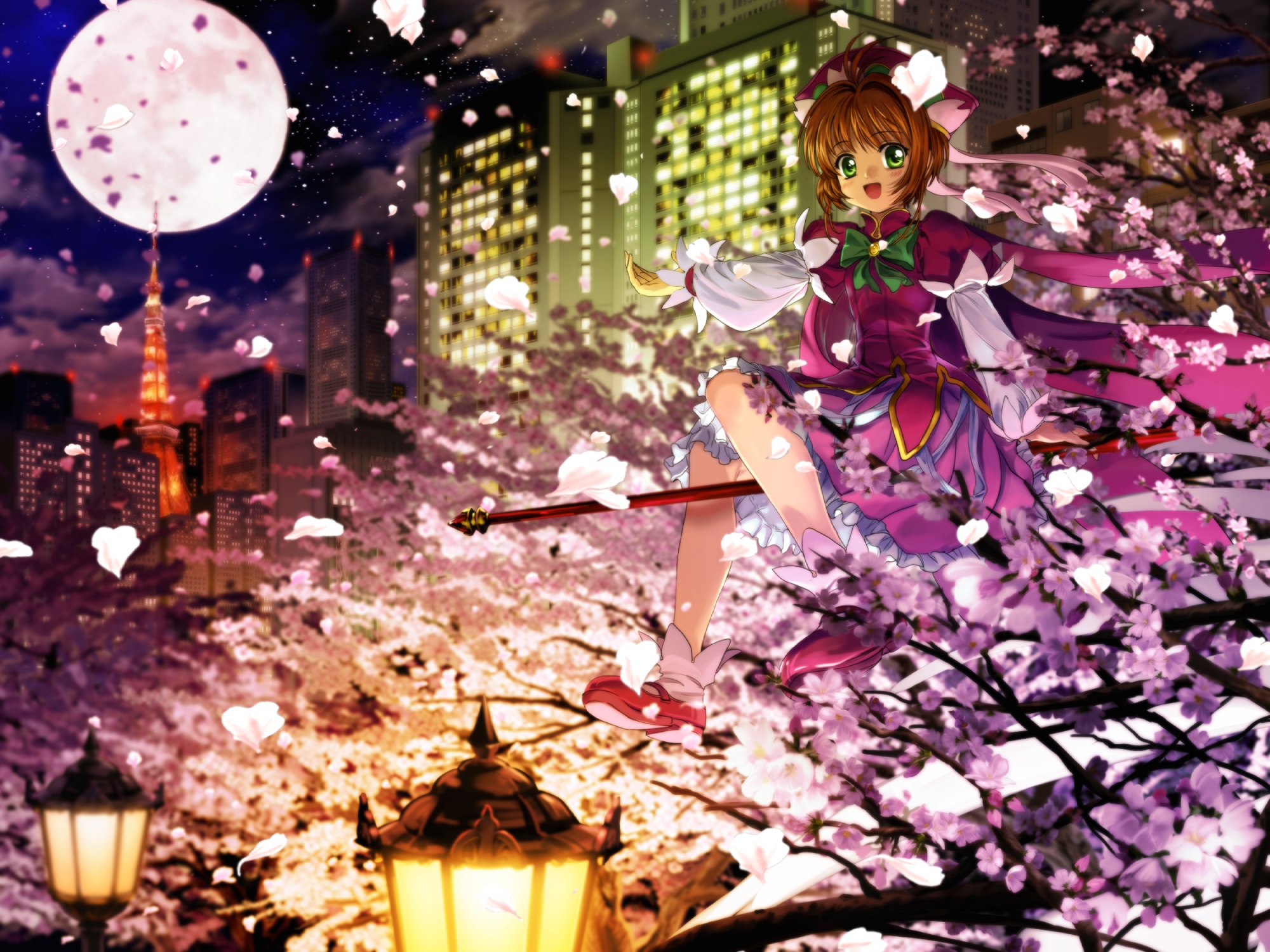 Colorful Cardcaptor Sakura wallpaper featuring anime character