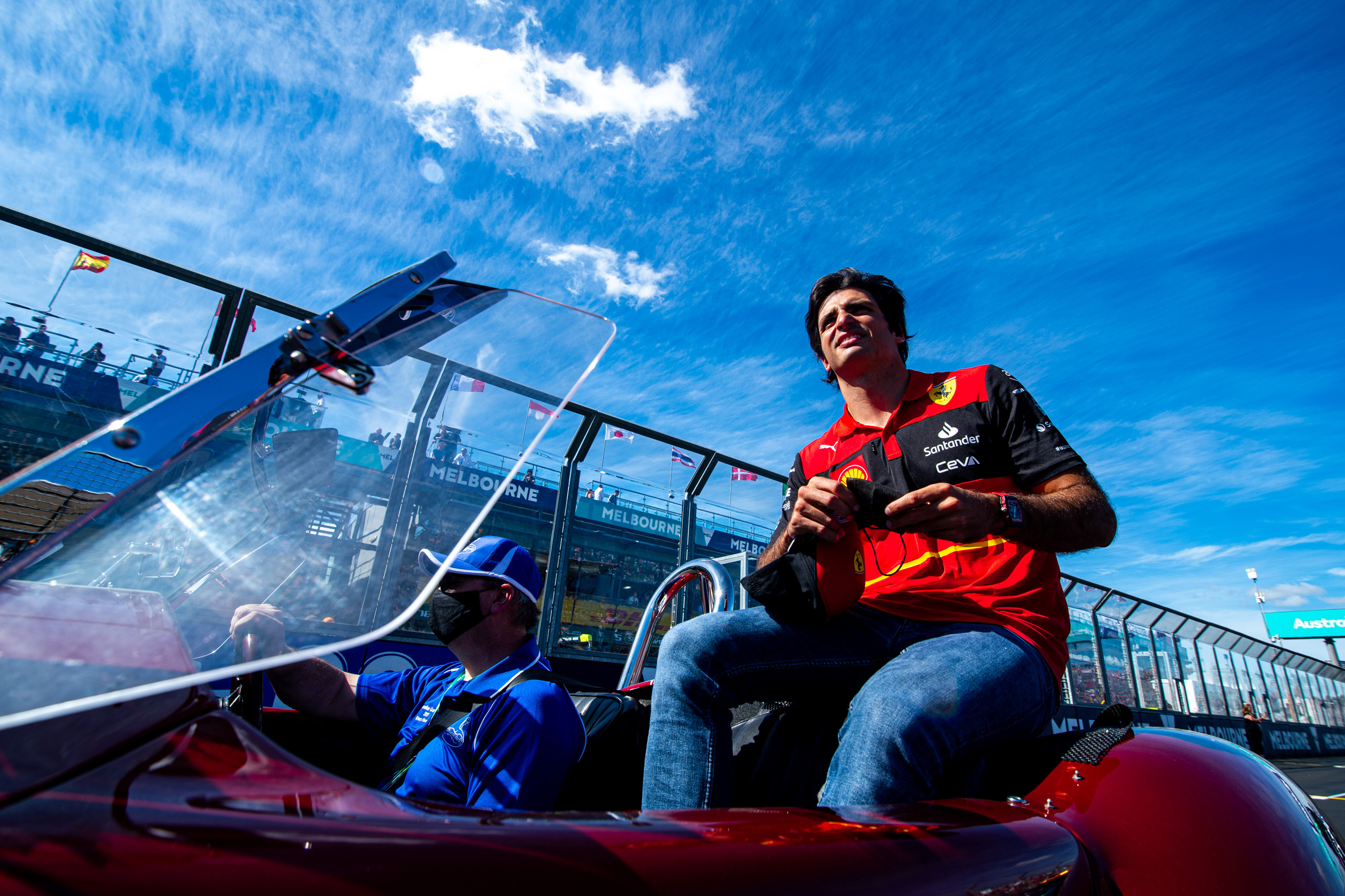 Download Carlos Sainz Jr. Sports 4k Ultra HD Wallpaper