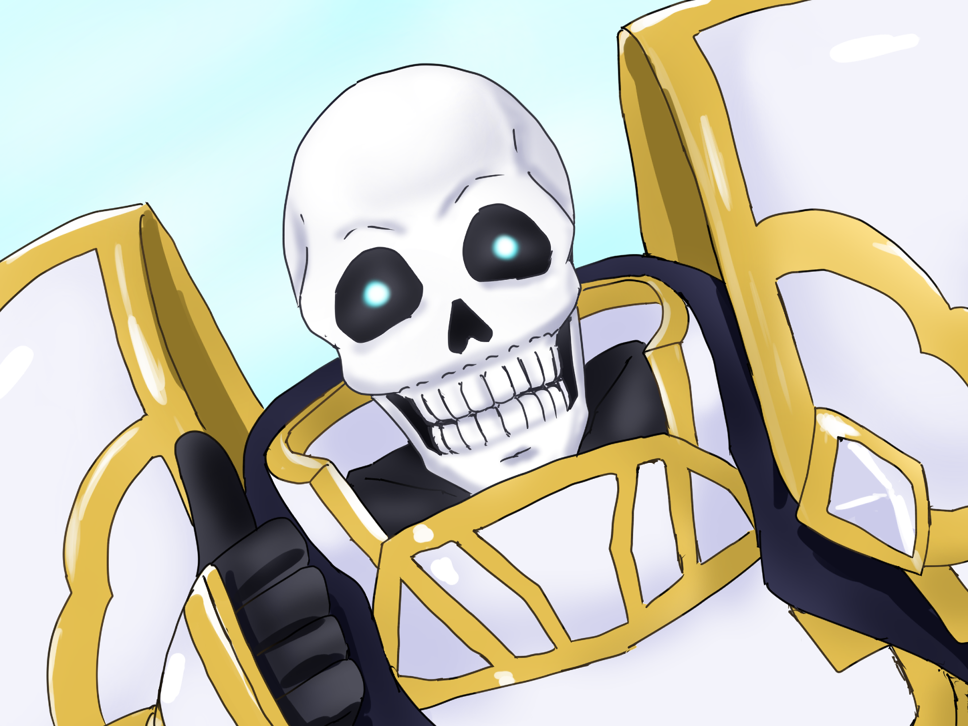 Anime Skeleton Knight in Another World HD Wallpaper | Background Image