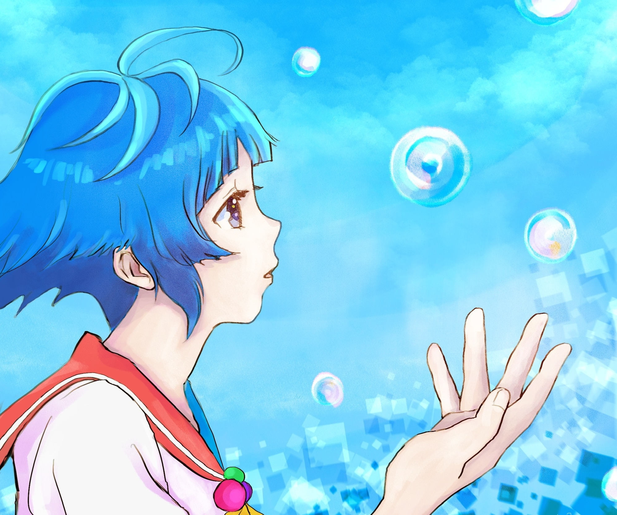 Anime Bubble HD Wallpaper