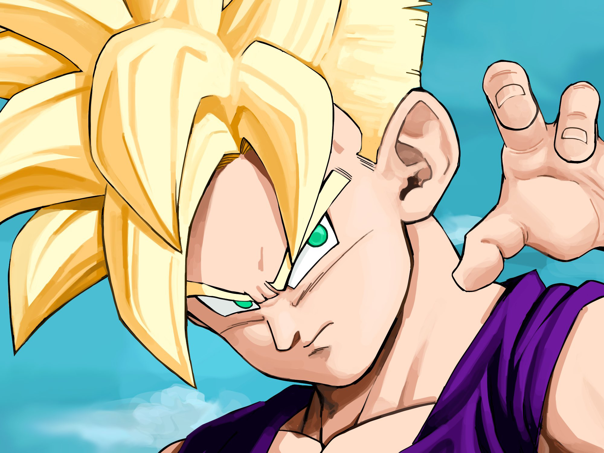 Gohan Super Saiyan 2 HD Dragon Ball Z Wallpapers