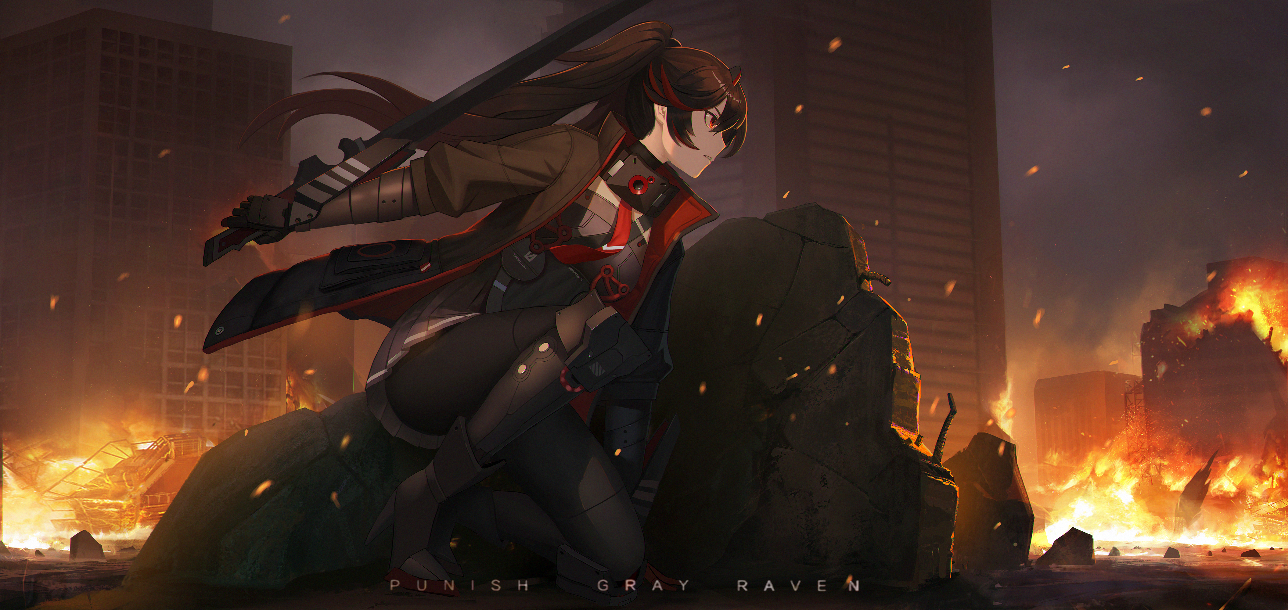 Video Game Punishing: Gray Raven HD Wallpaper | Background Image