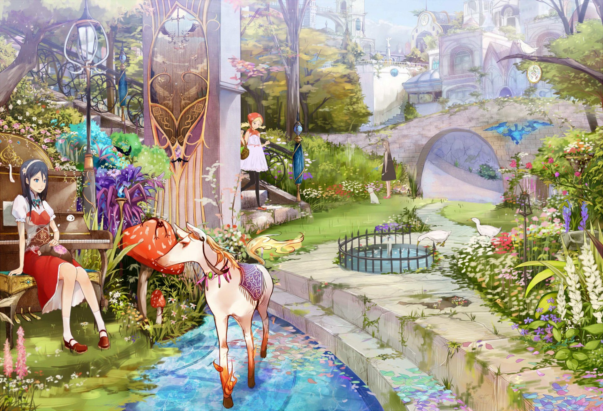 Download Anime Original HD Wallpaper by Shigureteki