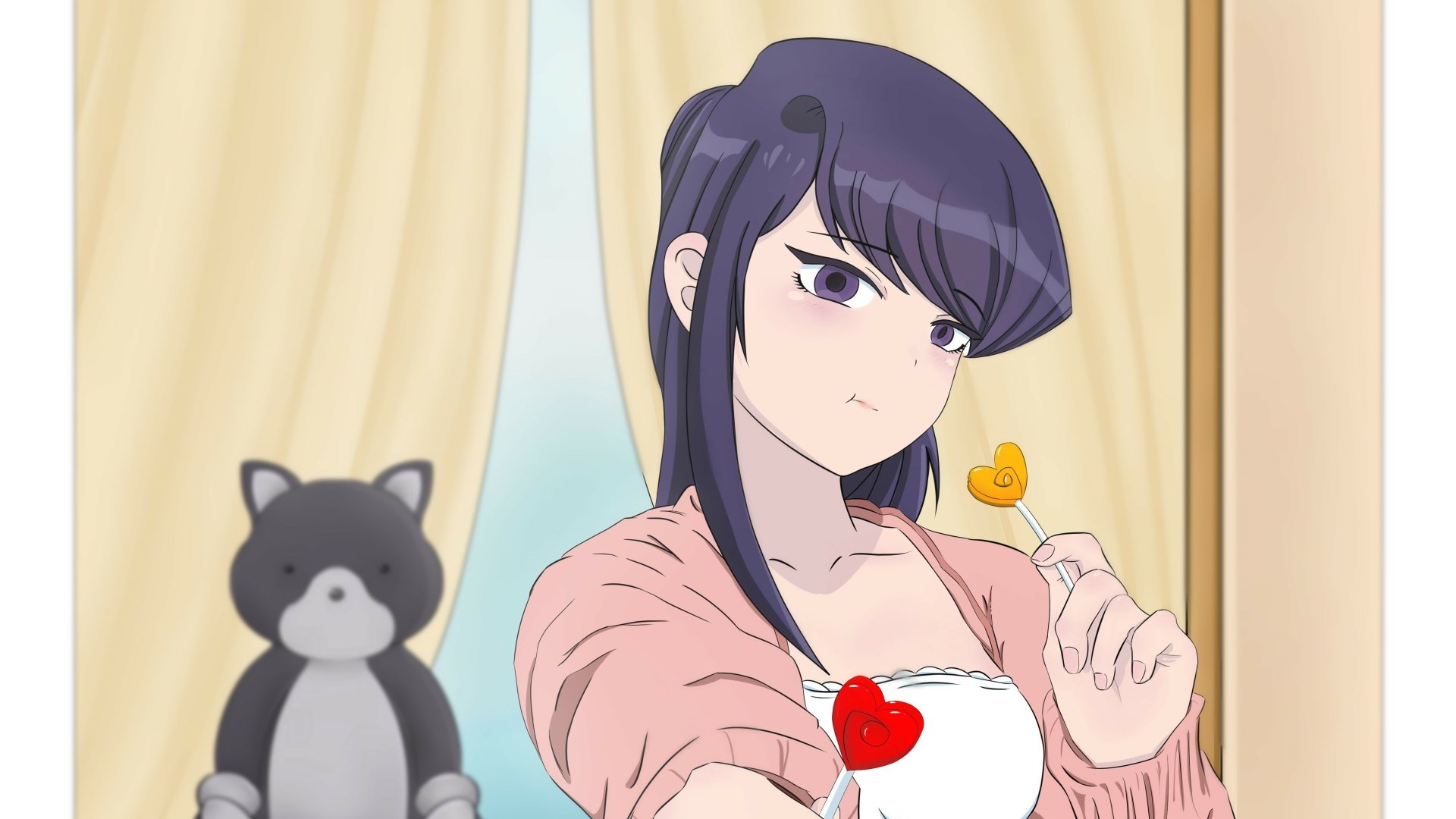 Download Komi Shouko Anime Komi Can't Communicate 4k Ultra HD Wallpaper