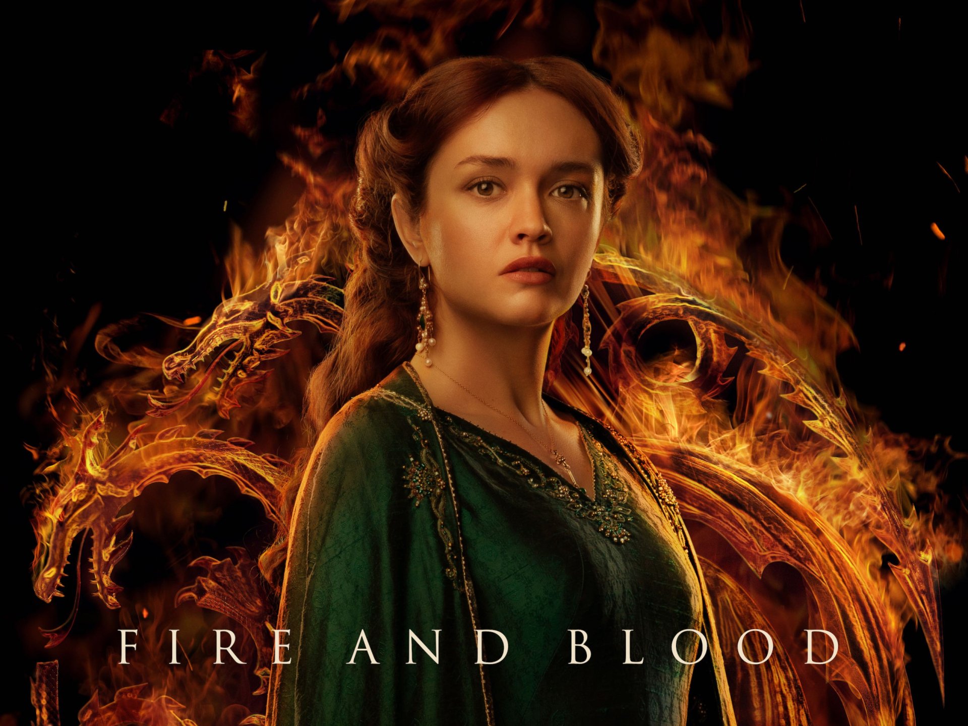 Download Alicent Hightower Olivia Cooke TV Show House Of The Dragon HD Wallpaper