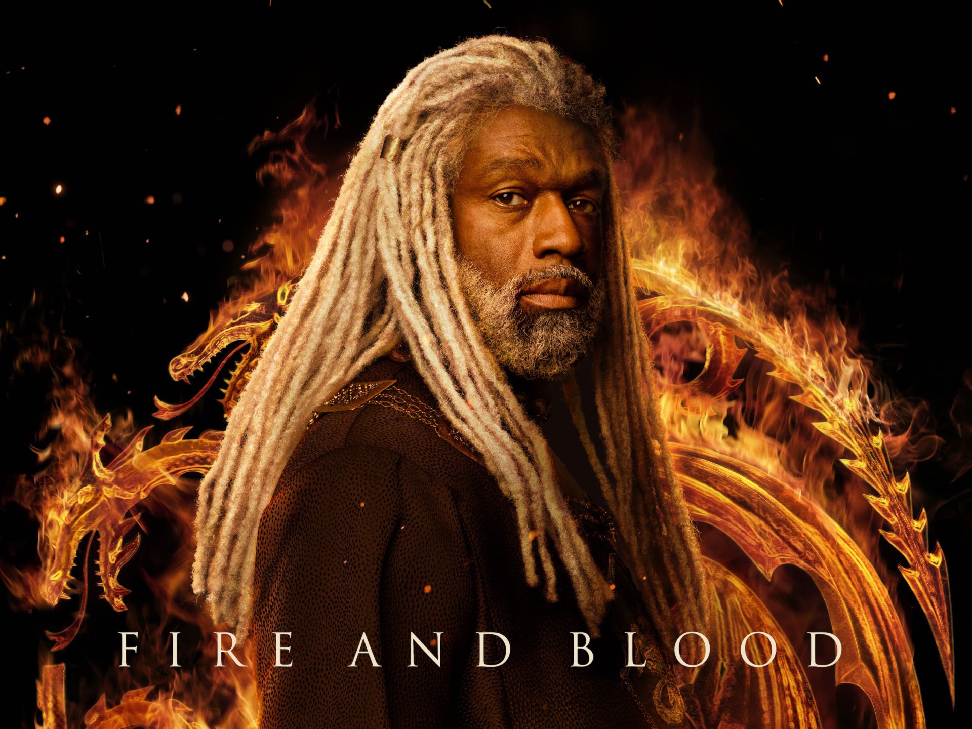 Download Corlys Velaryon Steve Toussaint TV Show House Of The Dragon HD Wallpaper