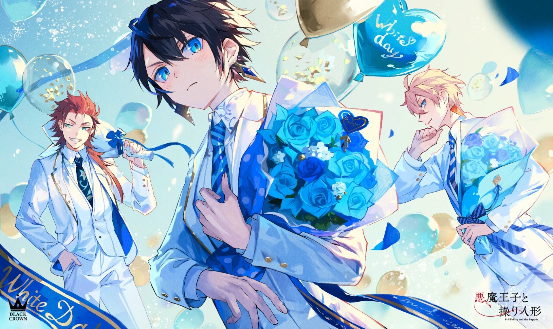Download Oscar (Akuma Ouji To Ayatsuri Ningyou) Eric (Akuma Ouji To Ayatsuri Ningyou) Claude (Akuma Ouji To Ayatsuri Ningyou) Anime Akuma Ouji To Ayatsuri Ningyou HD Wallpaper