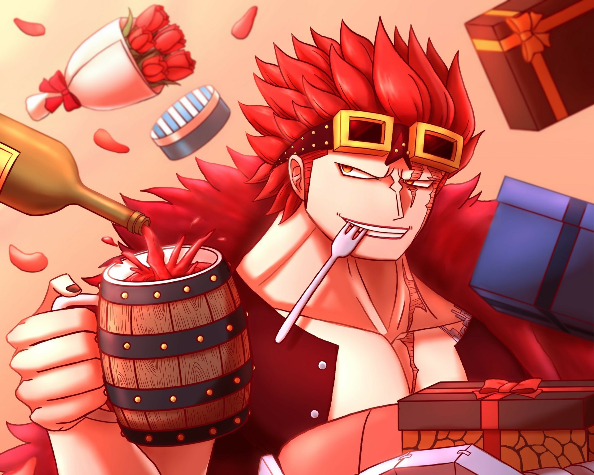 Download Eustass Kid Anime One Piece HD Wallpaper