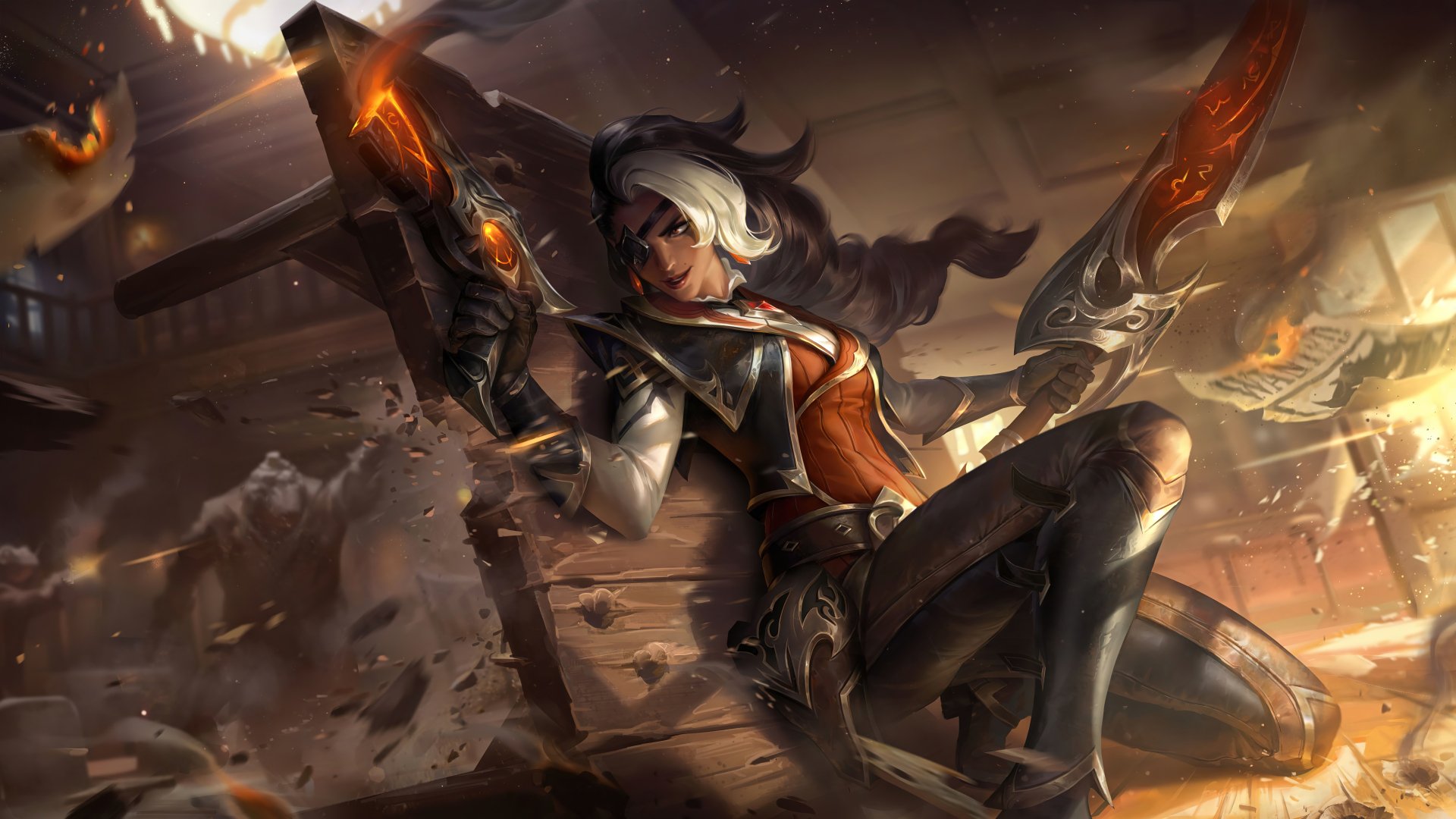 Download Samira (League Of Legends) Video Game League Of Legends 8k Ultra HD Wallpaper