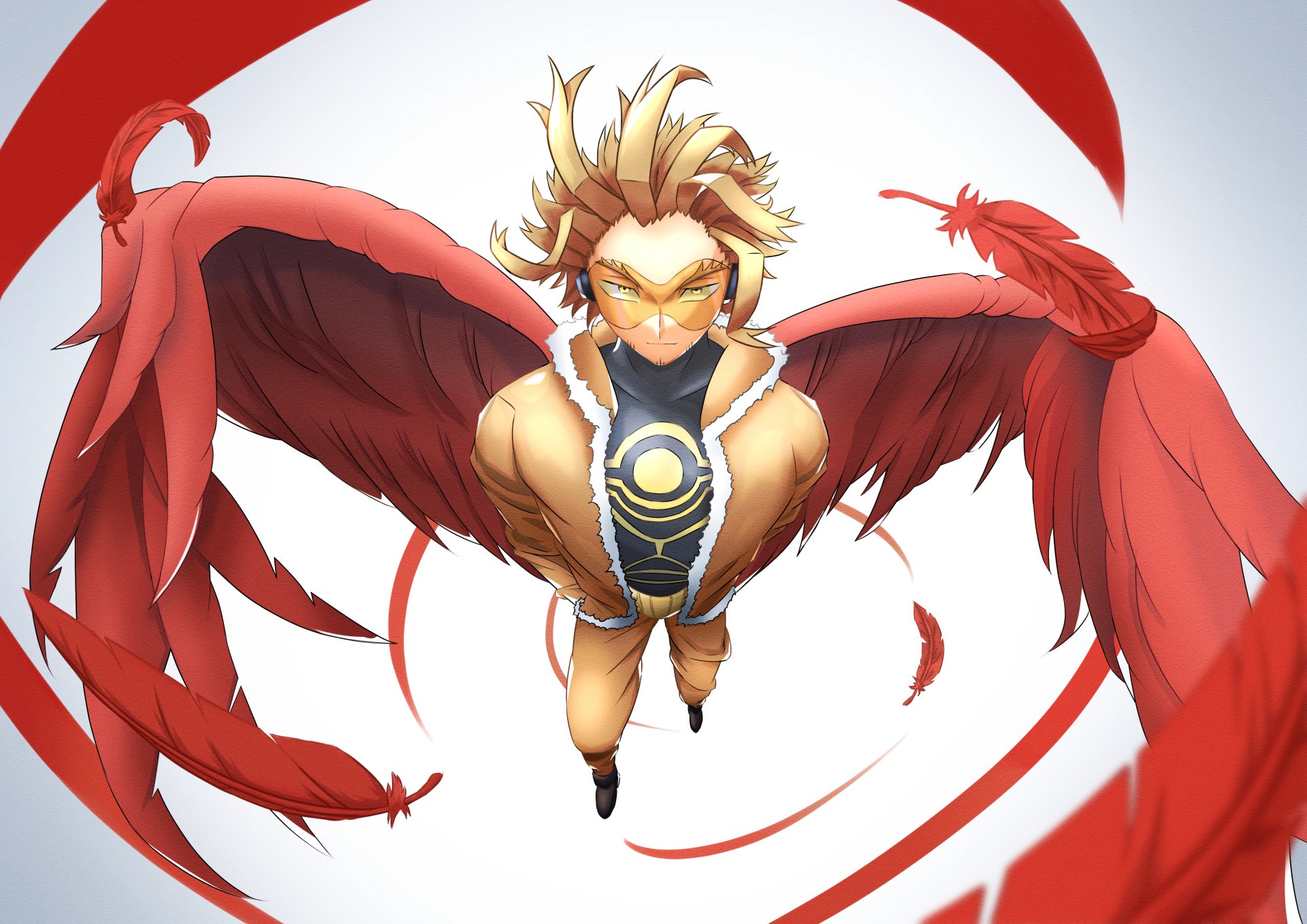 Download Hawks (Boku No Hero Academia) Anime My Hero Academia 4k Ultra HD Wallpaper by めろん/Meron