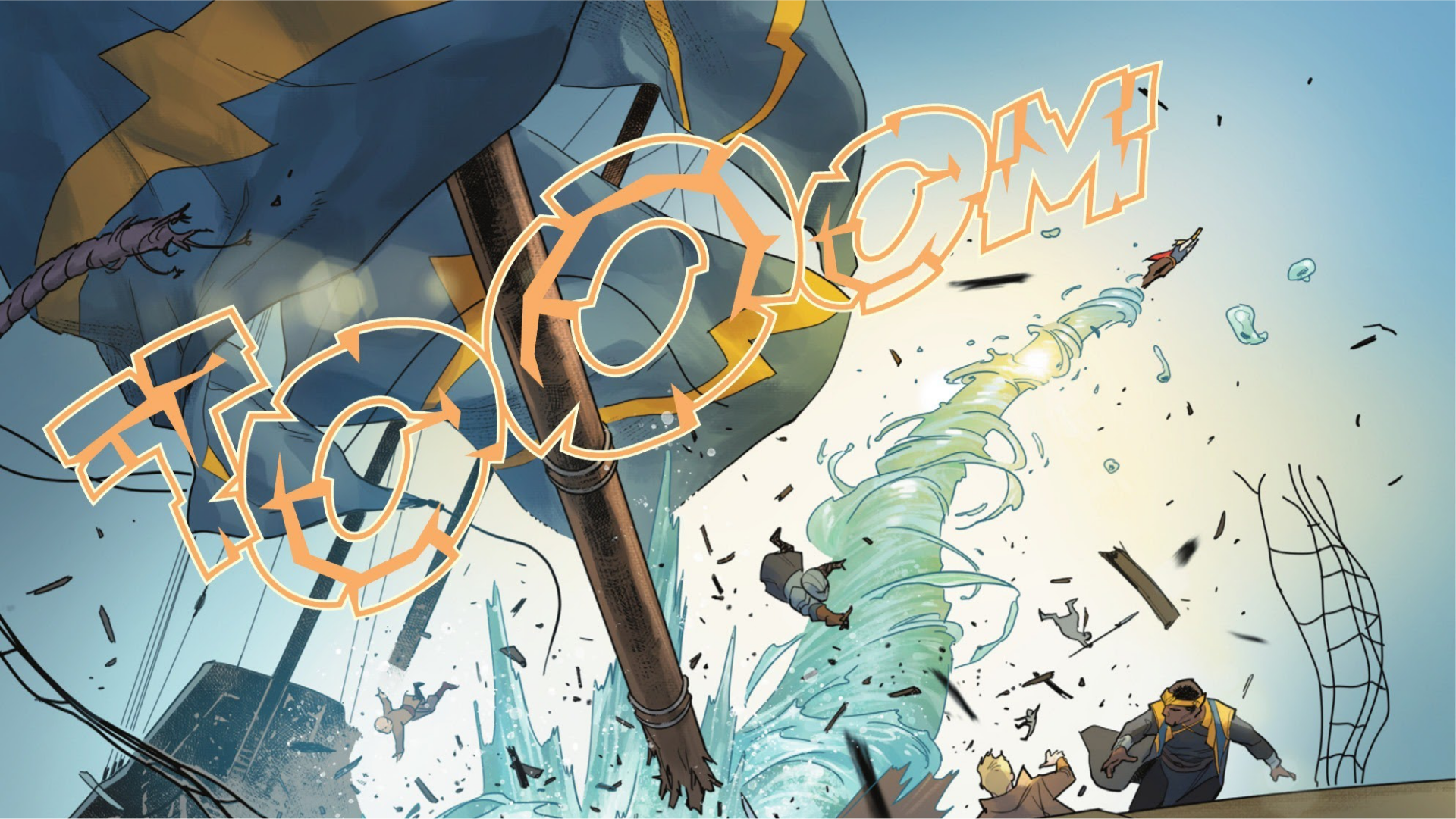 Download Black Lightning Kara Zor‑El Comic Supergirl HD Wallpaper