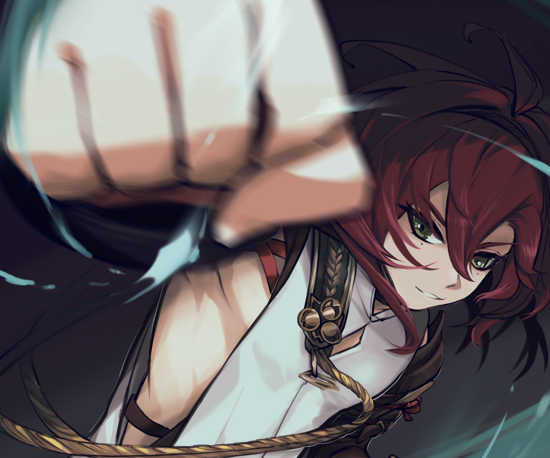 Download Shikanoin Heizou Video Game Genshin Impact HD Wallpaper