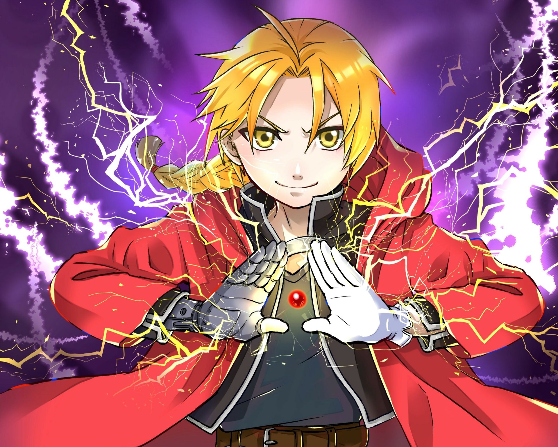 Download Edward Elric Anime Fullmetal Alchemist HD Wallpaper by 月島 エト