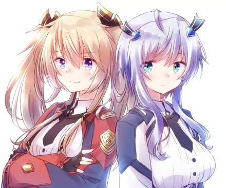 Sasha Necron Misha Necron Anime The Misfit of Demon King Academy HD Desktop Wallpaper | Background Image