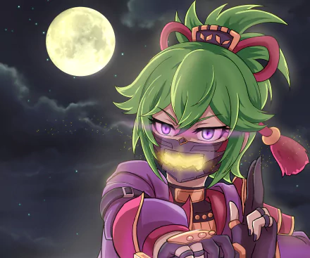 Kuki Shinobu video game Genshin Impact HD Desktop Wallpaper | Background Image