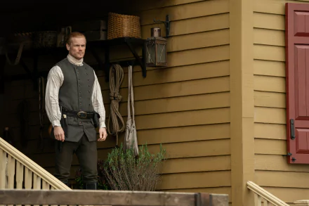 Sam Heughan Jamie Fraser TV Show Outlander HD Desktop Wallpaper | Background Image