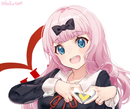 Chika Fujiwara Anime Kaguya-sama: Love is War HD Desktop Wallpaper | Background Image