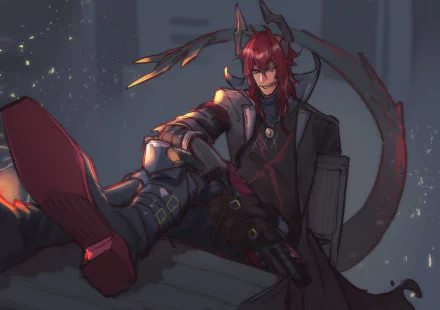 Sesa (Arknights) video game Arknights HD Desktop Wallpaper | Background Image